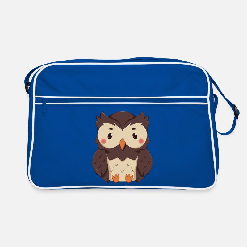 Eule Retro Tasche