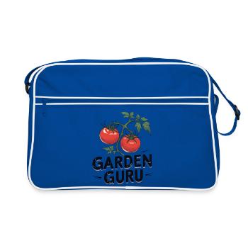 Garden Guru Tomaten - Retro Tasche - Blau/Weiß - Vorne