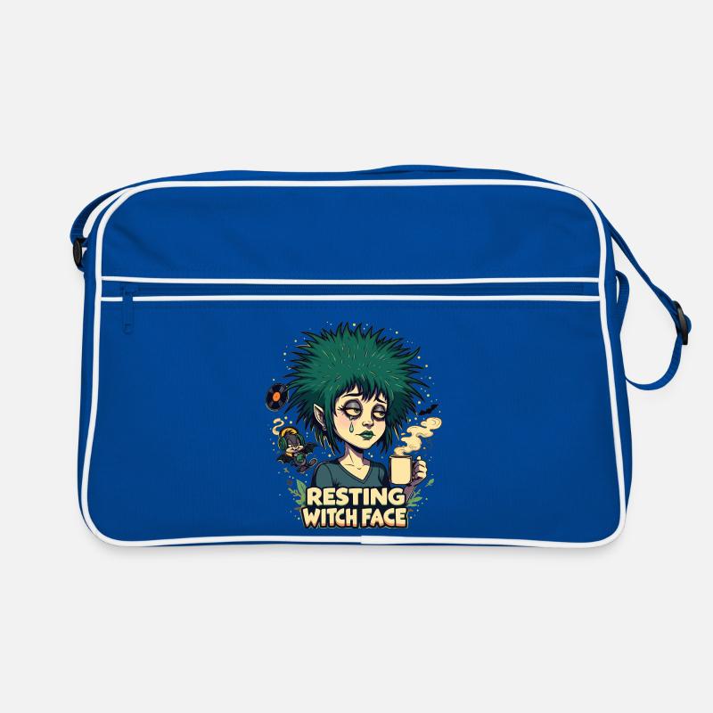 Resting Witch Face Retro Bag