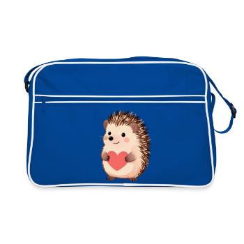 Cadeau pour la fête des mères : Idée de cadeau pour la fête des mères - Sac Retro - bleu/blanc - Devant