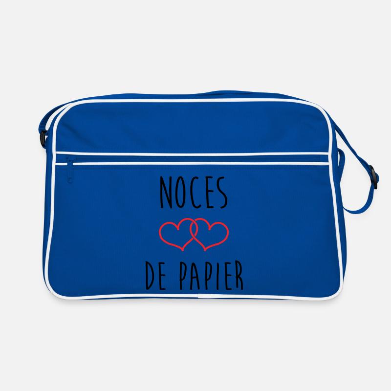Noces de papier 37 ans de mariage Sac Retro