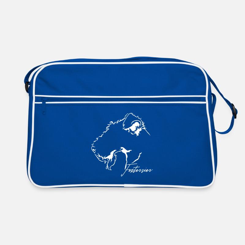 FOXTERRIER Profil Hunde Hund Wilsigns Retro Tasche