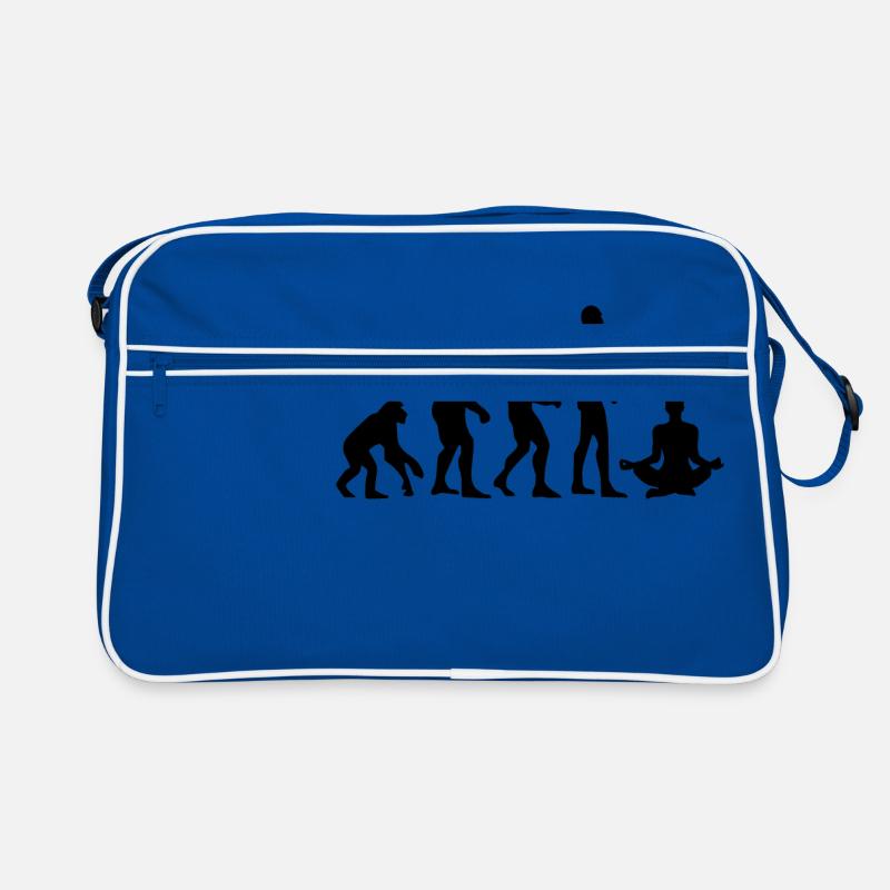 Human Evolution Yoga Retro Bag