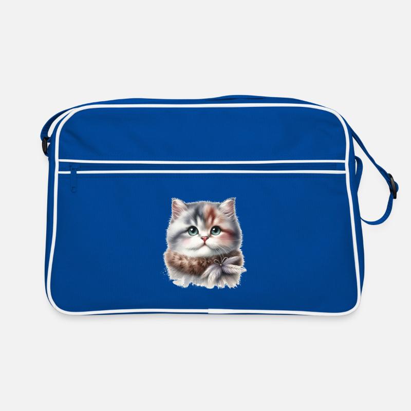 Chat mignon Sac Retro