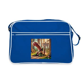Penis Cock Cock Shneedle Woods - Sac Retro - bleu/blanc - Devant
