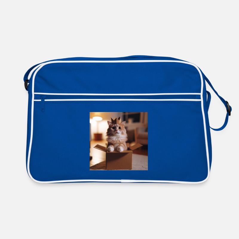 Funny Cat Retro Bag
