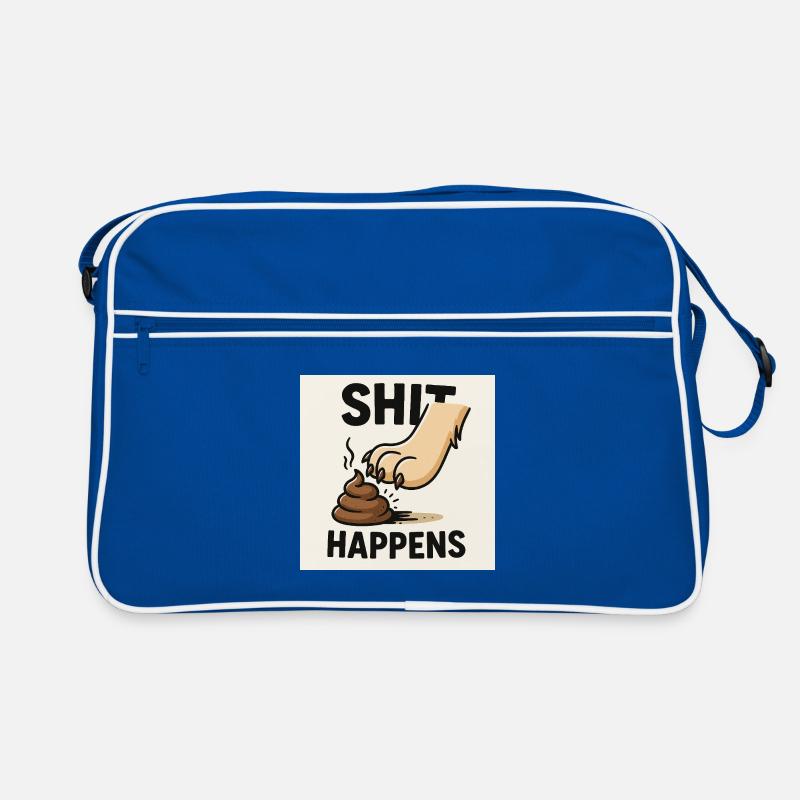 Oops! Paw Problem – Dog Meets Pile | Fun Retro Bag