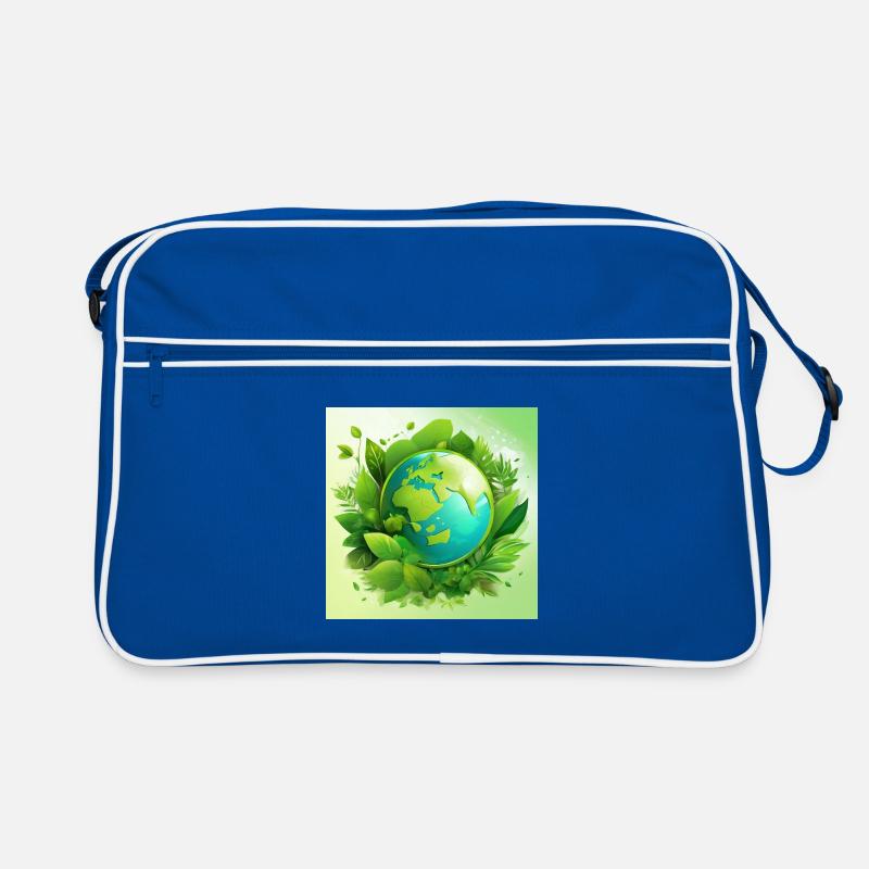 Green Planet Retro Bag