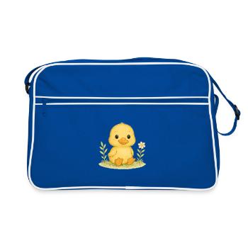Nordic Forest - Duckling - Retro Bag - blue/white - Front