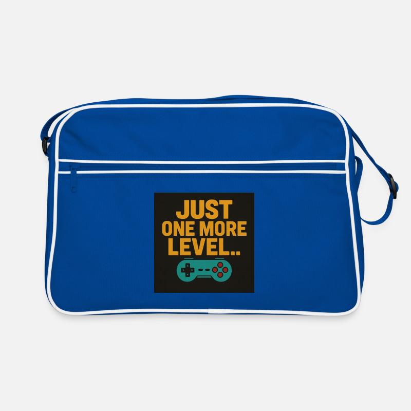 Gaming Motivation Saying with Controller Retro Bag