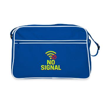 Conception technique Glitch - Sac Retro - bleu/blanc - Devant