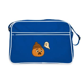 Freddie Pumpkin 3 - Retro Bag - blue/white - Front