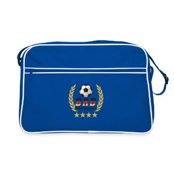 Maillot de l’Allemagne – RFA Professional Football Fan - Sac Retro - bleu/blanc - Devant
