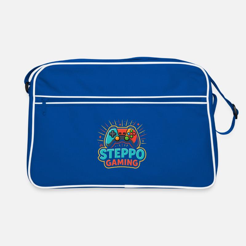 Steppo Gaming Controller Logo Retro Tasche