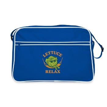 Laitue Relax à Hamaka - Sac Retro - bleu/blanc - Devant