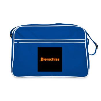Bierschiss Malle - Retro Bag - blue/white - Front