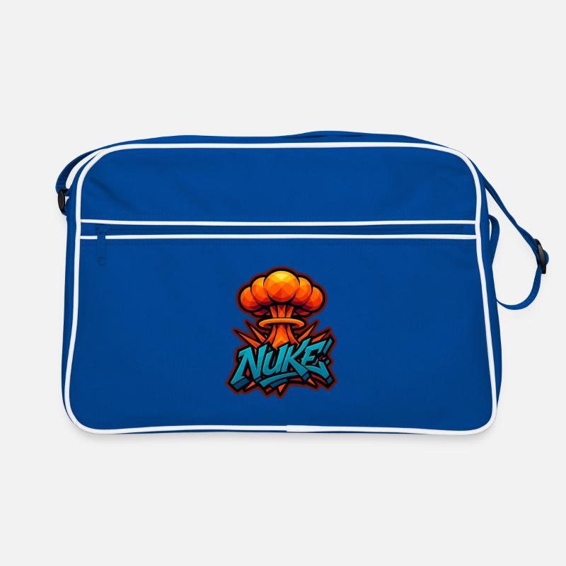NUKE!  - Graffiti Explosion | exclusive Design Retro Bag