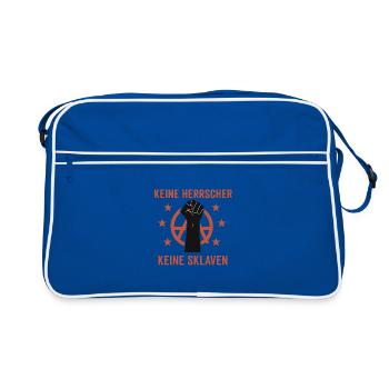 Pas de règles - Sac Retro - bleu/blanc - Devant