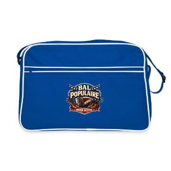 Bal Populaire Mode Activé 14 Juillet - Sac Retro - bleu/blanc - Devant