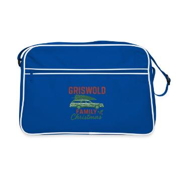 Voiture de Noël de la famille Griswold - Sac Retro - bleu/blanc - Devant