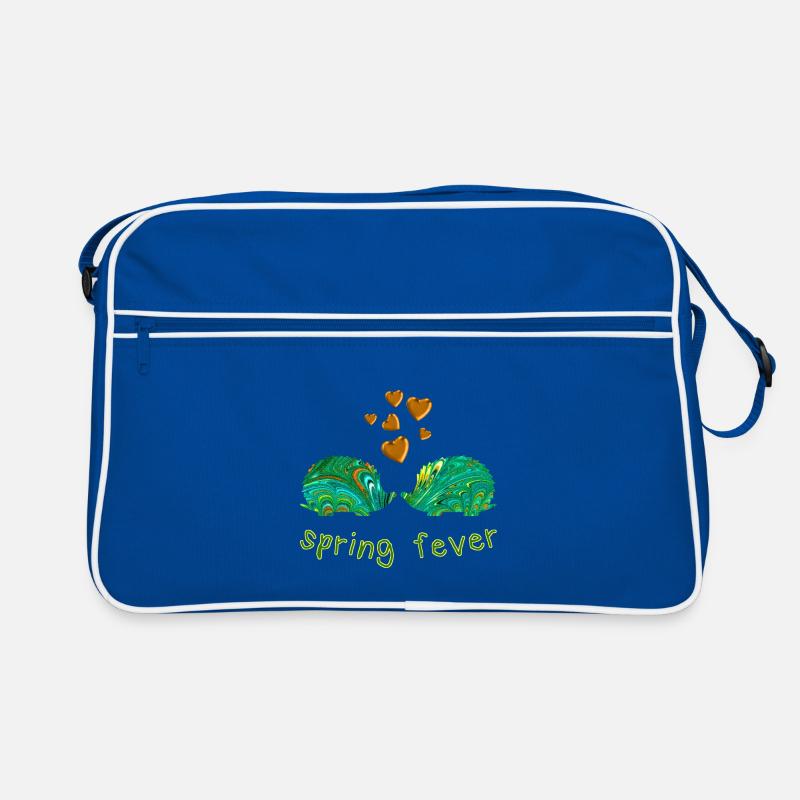 igel e 71 frühling liebe Retro Tasche