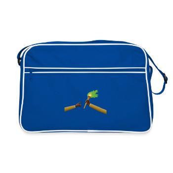 Congo - Passation de Flamme Zaïre - Sac Retro - bleu/blanc - Devant