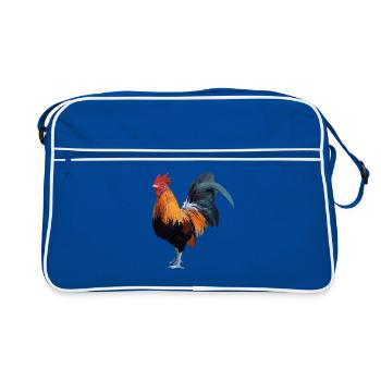 Hahn - Sac Retro - bleu/blanc - Devant