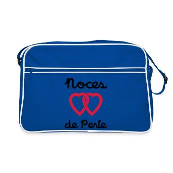 Noces de Perle - Sac Retro - bleu/blanc - Devant