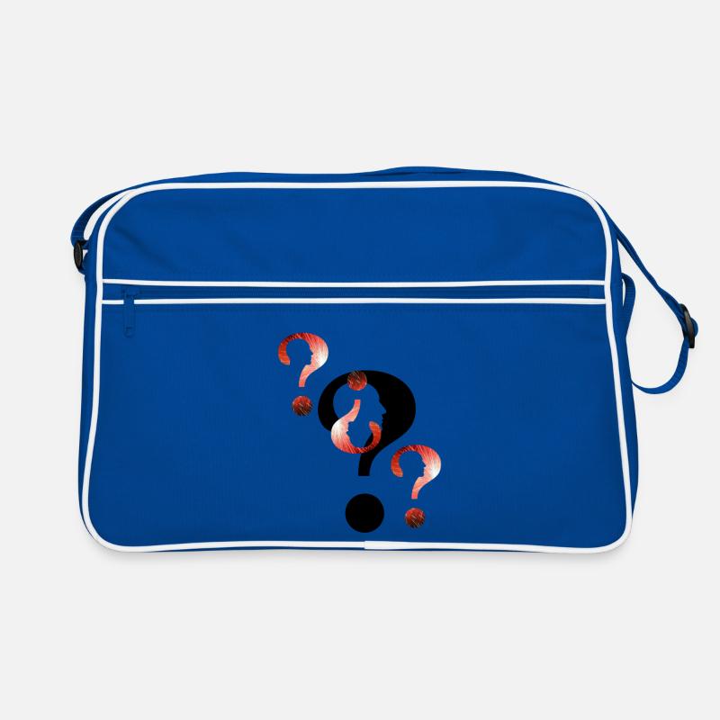 Question mark Fireworks Retro Bag
