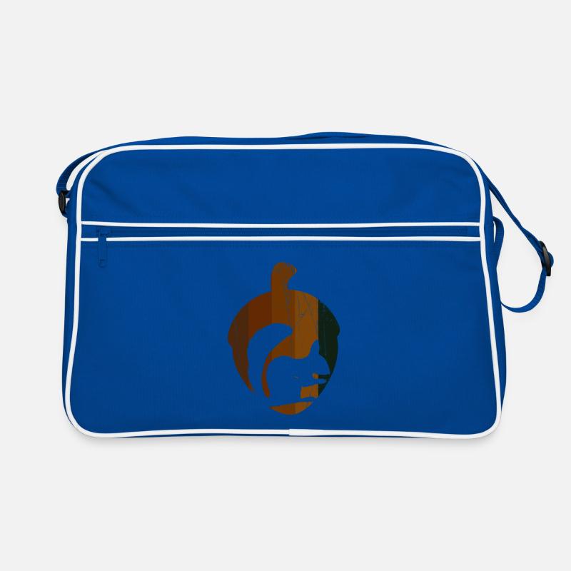 Squirrel hazelnut - design Retro Bag