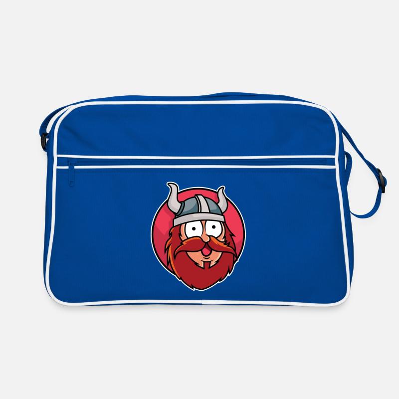 Funny Viking Retro Bag
