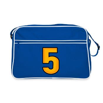 Point 5 - Sac Retro - bleu/blanc - Devant