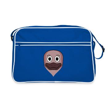 Ornithorynque - Sac Retro - bleu/blanc - Devant