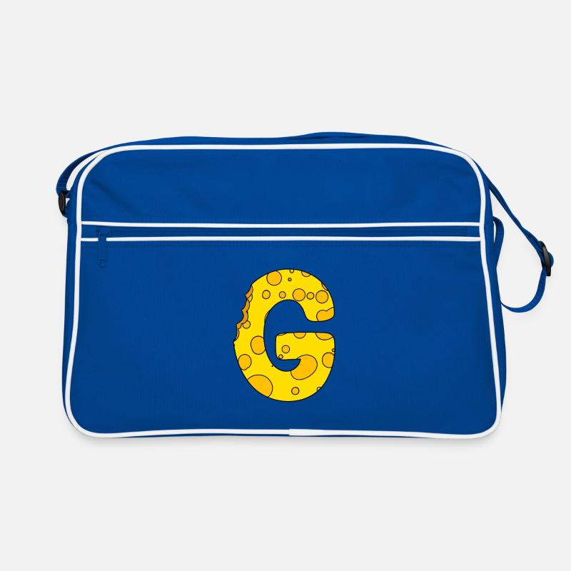 Buchstabe G Retro Tasche
