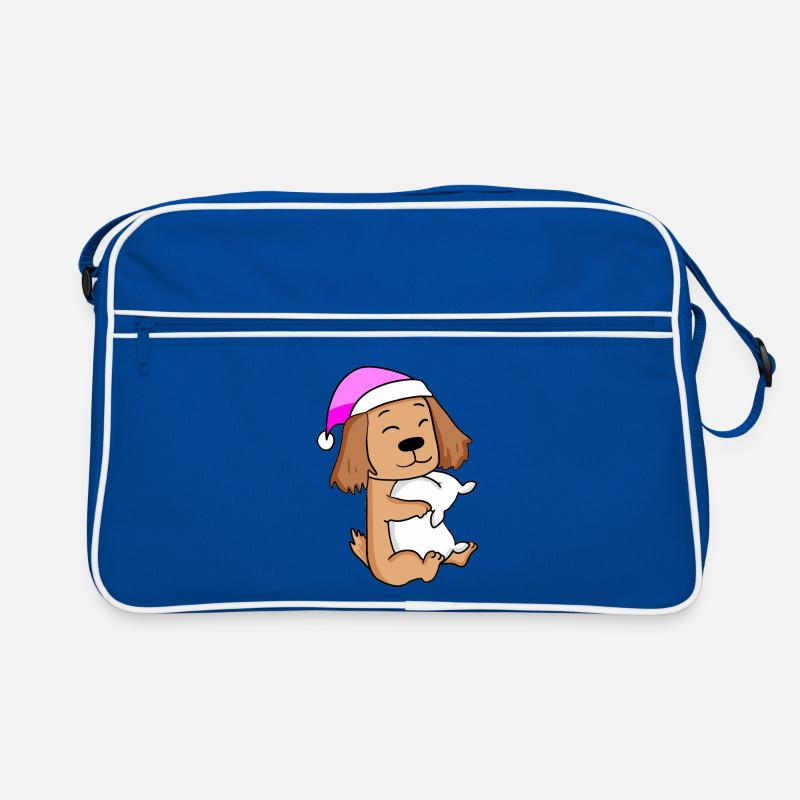 Hund Hunderasse English Cocker Spaniel Retro Tasche