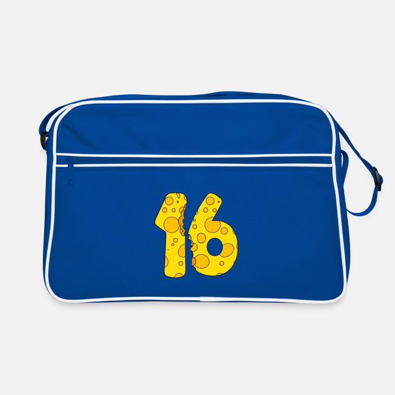 16 years old cheese - 16th birthday gift Retro Bag