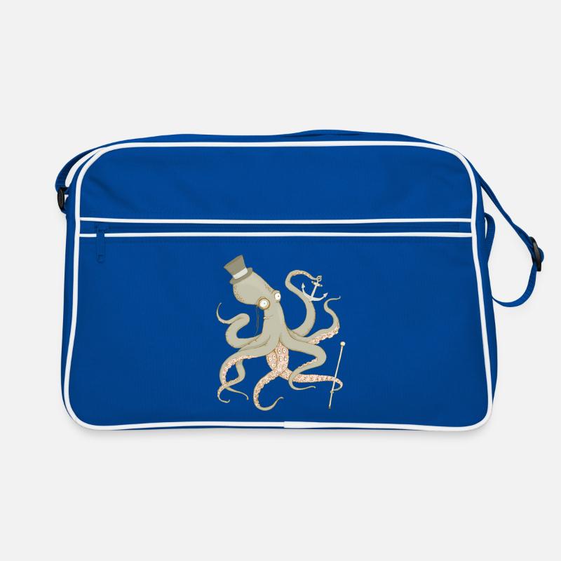 Krake Retro Tasche
