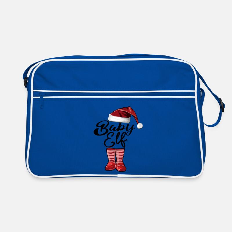 Bébé Elfe – Douce Conception de Noël Sac Retro