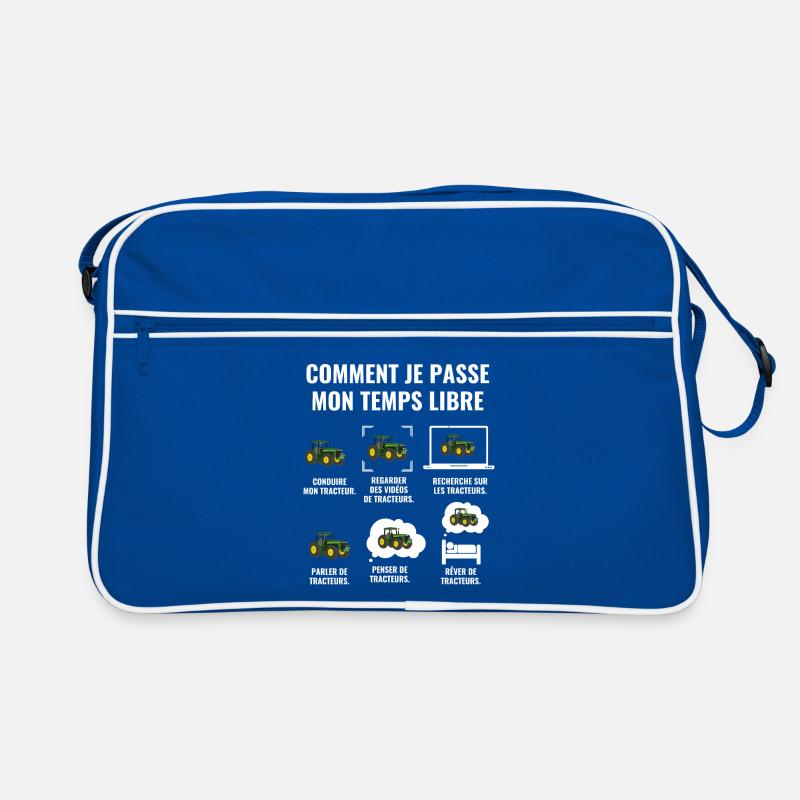 COMMENT JE PASSE MON TEMPS LIBRE - tracteur Sac Retro