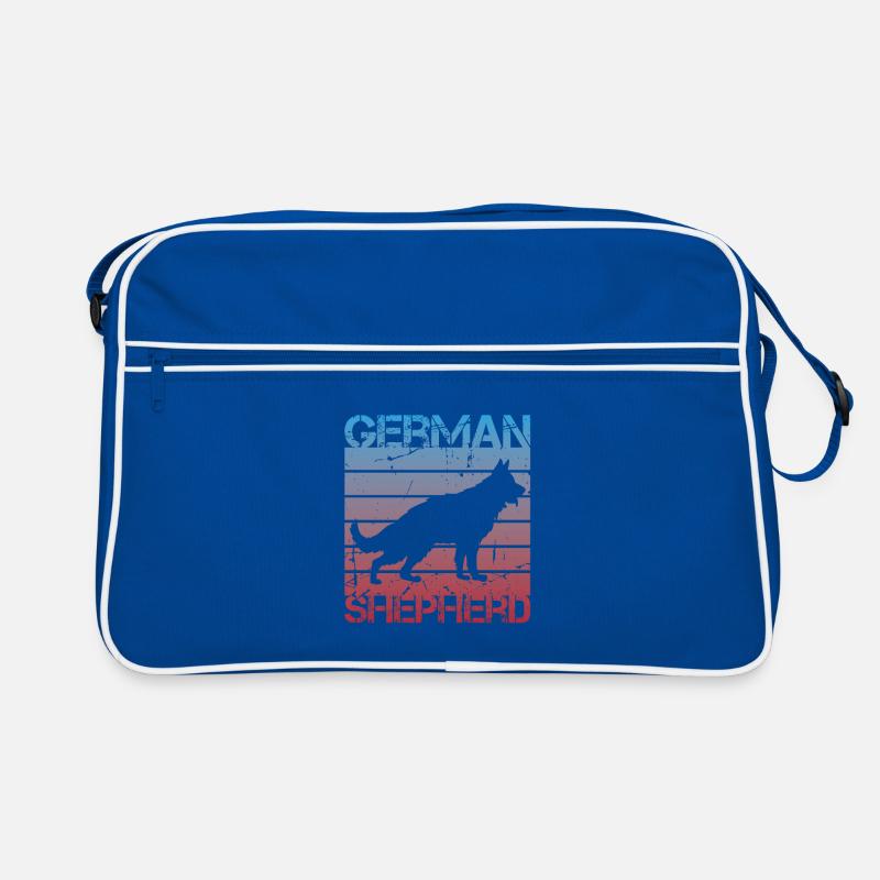 Schäferhund Retro Tasche