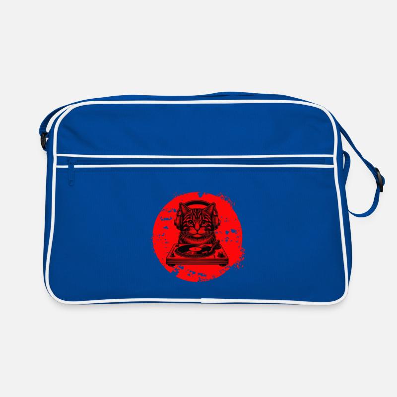 DJ Katze Retro Tasche