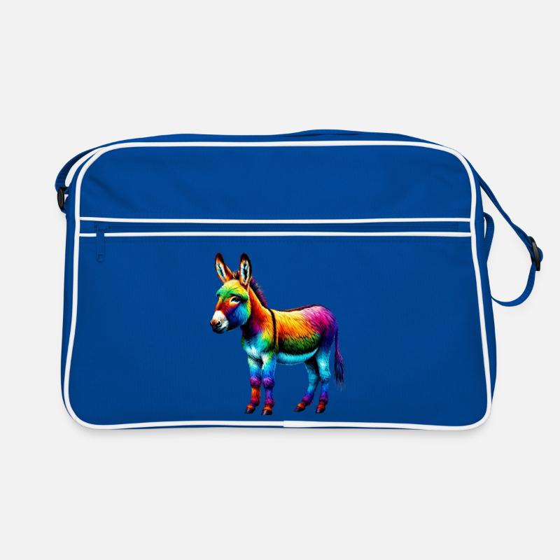 Esel-Maultier Retro Tasche