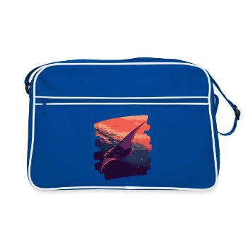 Manta Rays Retro - Retro Bag - blue/white - Front