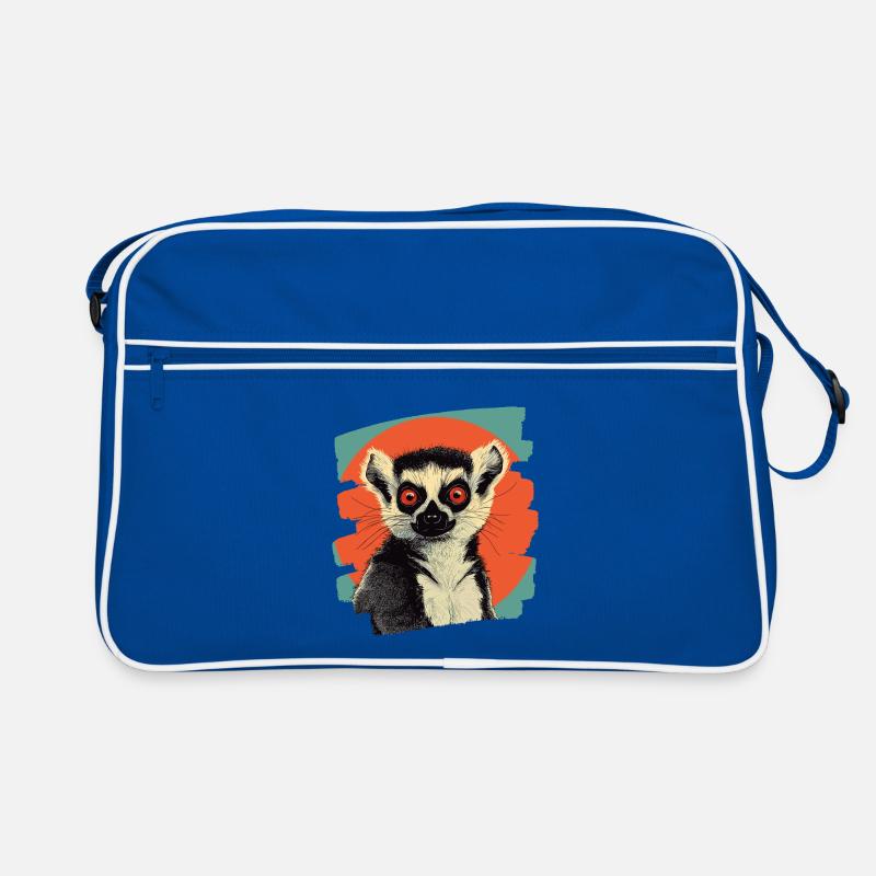 Lémurien rétro Sac Retro