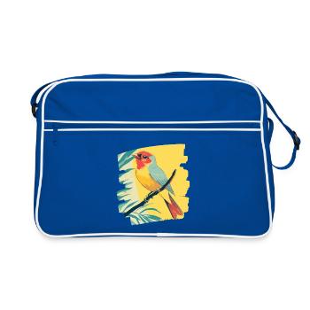 Canari - Sac Retro - bleu/blanc - Devant