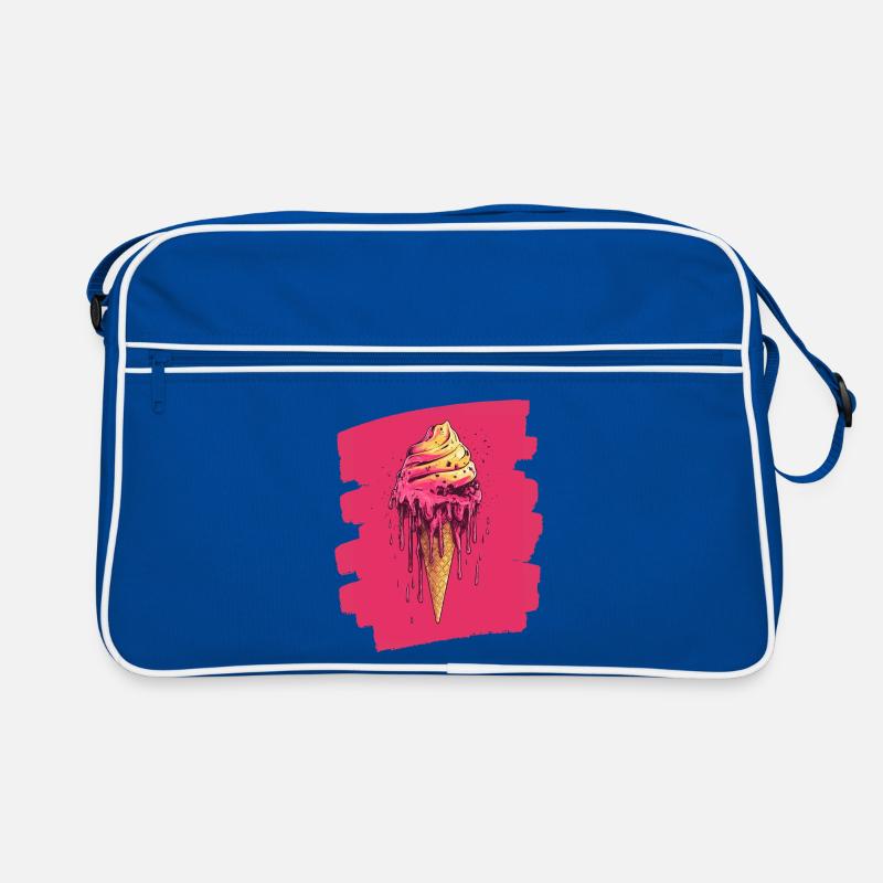 Eiscreme Eis Retro Tasche