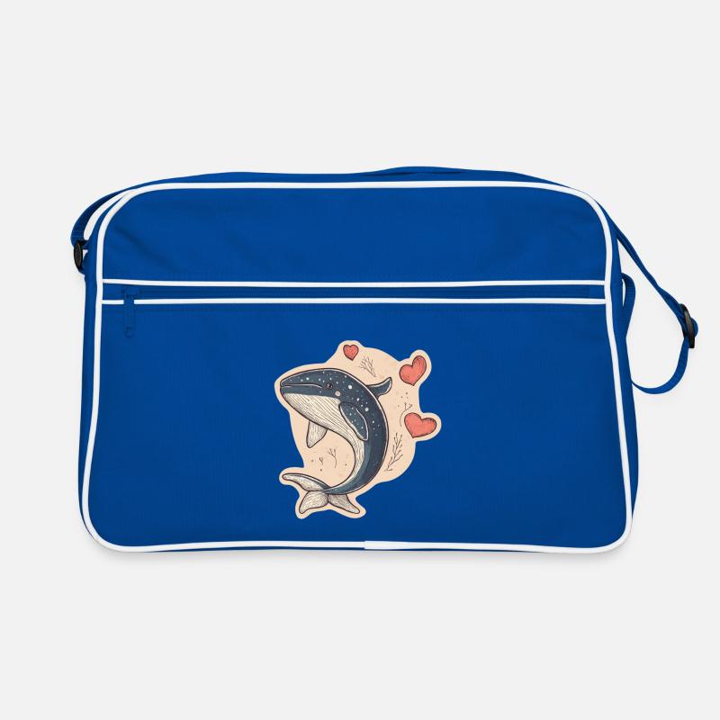 whale Retro Bag