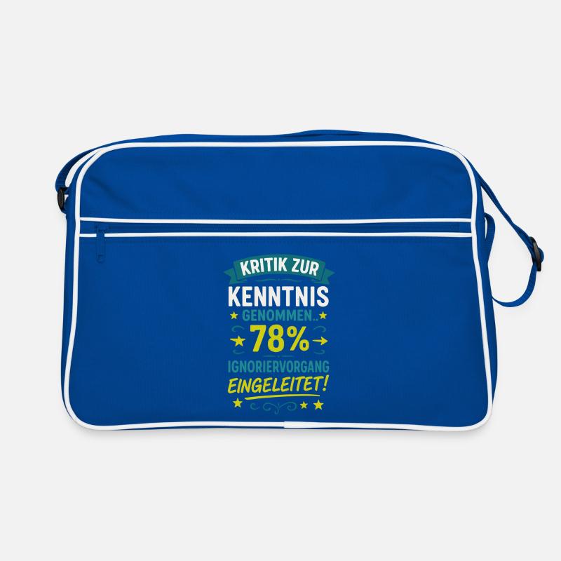 Criticism noted - ignore process Retro Bag