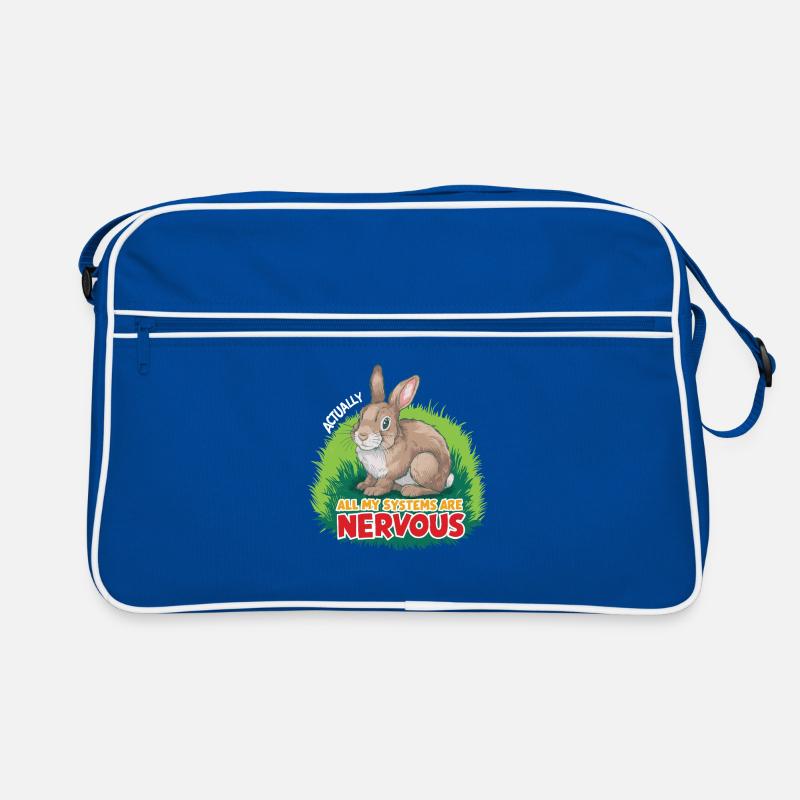 Nervous Rabbit: System Joke Retro Bag