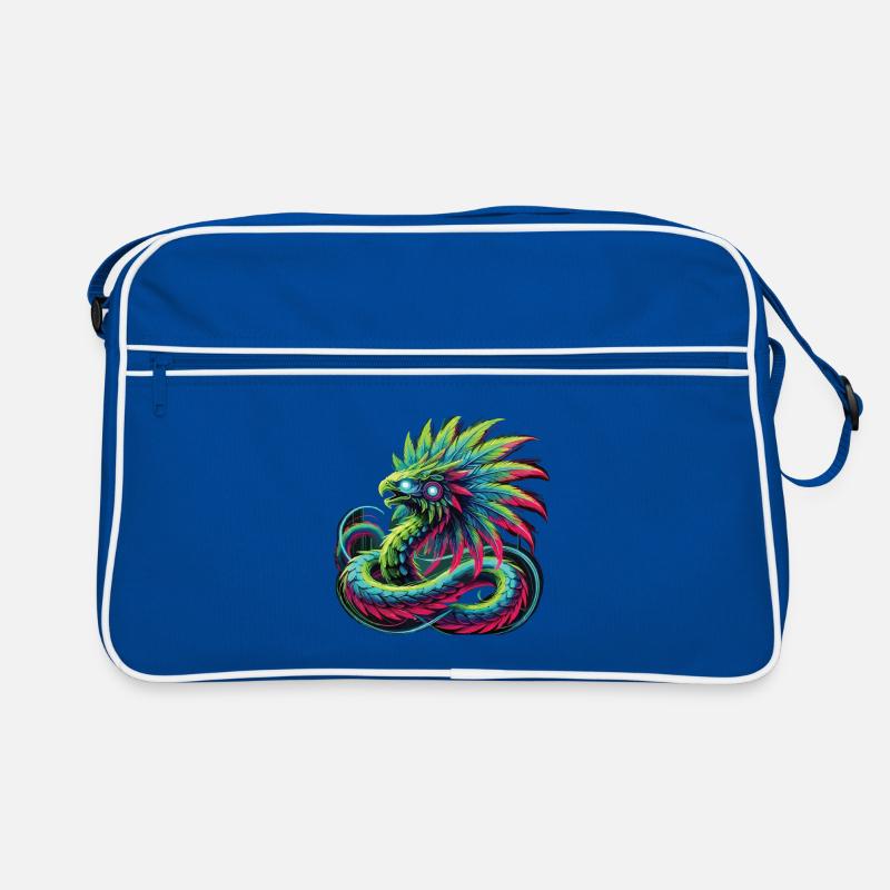 Dragon aztèque Sac Retro